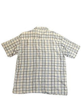 Load image into Gallery viewer, Kamro USA Shirt Adult 2XL XXL Green Plaid Button Up Pocket Casual Outdoor Mens
