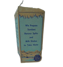 Load image into Gallery viewer, Antique 1932 Ice Cream Box Vic and Kai Peel-Pail Advertising One Pint Bloomer
