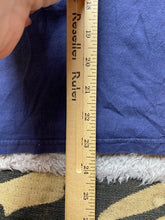 Load image into Gallery viewer, Nike Shirt Adult Medium Navy Football Athletic Activewear Swoosh Spell Out Mens
