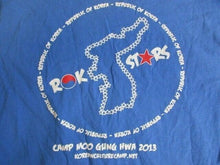 Load image into Gallery viewer, Rockstar Shirt Adult Large Camp Moo Gung Hwa 2013 Korean Culture Camp Mens
