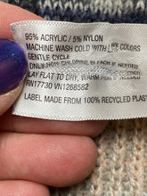 Load image into Gallery viewer, Knox Rose Sweater Womens Medium Peach Gray Oversized Waterfall Fringe Cardigan
