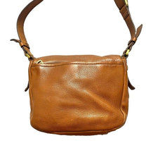 Load image into Gallery viewer, Vintage Fossil Purse Leather Crossbody Bag Adjustable Strap Three Compartments
