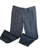Load image into Gallery viewer, Lauren Ralph Lauren Pants Adult 41x30.5 Black Pleated Straight Leg Dress Mens
