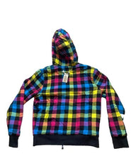 Load image into Gallery viewer, Mickey Mouse Jacket Womens Medium Reversible Hooded Kidcore Oversized Disney
