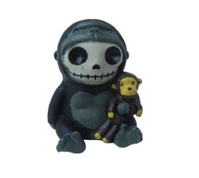 Load image into Gallery viewer, Furrybones Kongo the Ape Skull Resin Mini Figure in Costume NEW
