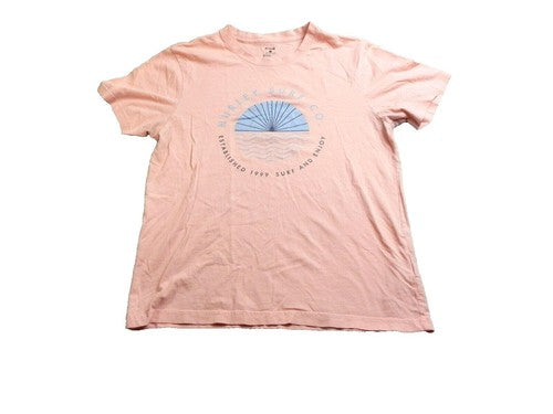 Hurley Shirt Womens Medium Pink Surfing Beach Logo Surf Surfer Classic Ladies