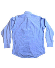 Load image into Gallery viewer, Faconnable Shirt Adult 3 15.5 Large Blue Button Up Casual Dress USA Made Mens
