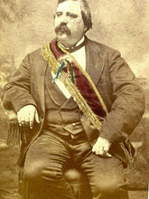 Load image into Gallery viewer, Antique Cigar Card Sweet Cincinnati Portrait Fringe Sash
