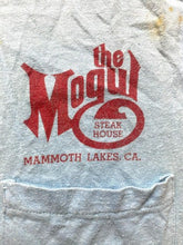 Load image into Gallery viewer, VTG The Mogul Steak House Shirt Adult Medium Single Stitch 70s 80s Blue Mens
