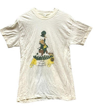 Load image into Gallery viewer, VTG Irish Leprechaun Shirt Womens Medium Beige Top O The Morning Streetwear 80s
