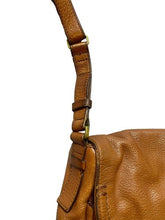 Load image into Gallery viewer, Vintage Fossil Purse Leather Crossbody Bag Adjustable Strap Three Compartments
