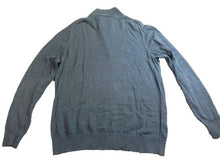 Load image into Gallery viewer, Eddie Bauer Sweater Adult TXL Tall Extra Large Black 1/4 Zip Seattle USA Mens
