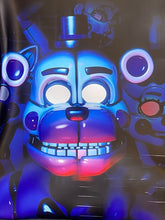 Load image into Gallery viewer, FNAF Backpack Five Nights At Freddies Mini School Mesh Pockets NEW
