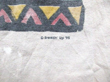 Load image into Gallery viewer, VTG Breezin Up Shirt Adult Extra Large Long Beach Island Blues 90s Fish Art Mens
