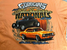 Load image into Gallery viewer, Good Guys Shirt Womens 2XL XXL 2014 21st Nationals Southeastern Car Show Hot Rod

