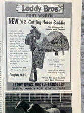 Load image into Gallery viewer, 1963 The Western Horseman Magazine Cowboys Rancher Rodeo Bull Riders Advertising
