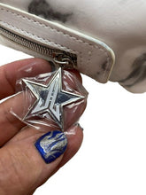 Load image into Gallery viewer, Jeffree Star Makeup Bag Cremated  Cosmetic Case White Marble NWOT
