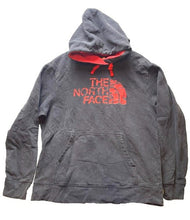 Load image into Gallery viewer, The North Face Jacket Adult Large Black Spellout Fleece Oversized Pullover Mens
