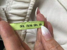 Load image into Gallery viewer, SEM/R Pants Womens Large (27x25) White Jogger Drawstring Tapered Sweatpants
