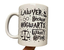Load image into Gallery viewer, Harry Potter Coffee Cup Tea Mug Funny Lawyer Attorney Hogwarts Gift 11 oz. NEW
