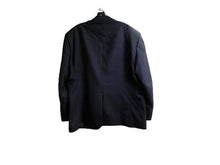Load image into Gallery viewer, Dockers Sport Coat Mens 50R Navy Single Breasted Wool Blend Suit Blazer
