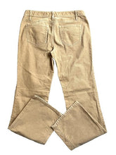 Load image into Gallery viewer, LOFT Pants Womens 6 (32x31.5) Tan Corduroy Original Boot Flat Front Ladies
