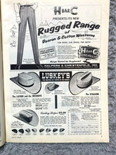 Load image into Gallery viewer, 1963 The Western Horseman Magazine Cowboys Rancher Rodeo Bull Riders Advertising
