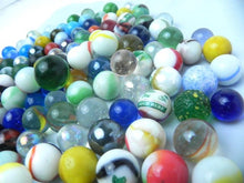 Load image into Gallery viewer, Lot of Approx. 200 Marbles - Mix Vintage and New Reproduction
