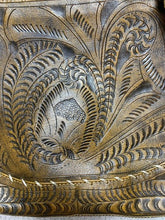 Load image into Gallery viewer, Labrado Leather Purse Tooled Cognac Brown Convertible Crossbody Western Bag
