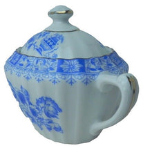 Load image into Gallery viewer, Vintage Seltmann WEIDEN Germany U.S.Z. China Blau 10 Porcelain Sugar Dish &amp; Lid
