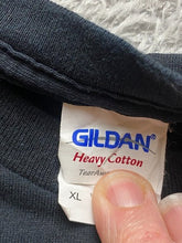 Load image into Gallery viewer, Halloween Shirt Adult Extra Large Black Full Moon Cemetery Grunge Horror Mens
