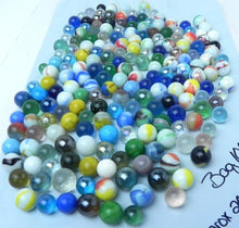 Load image into Gallery viewer, Lot of Approx. 200 Marbles - Mix Vintage and New Reproduction
