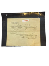 Load image into Gallery viewer, 1894 Chatham County Arrest Warrant Receiving Stolen Goods Antique Ephemera
