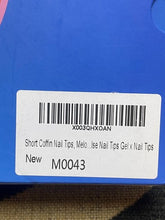 Load image into Gallery viewer, Melous Clear Gel Tips Short Coffin Shape Approx. 600 Pieces NOB
