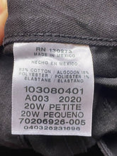 Load image into Gallery viewer, Lee Jeans Womens 20W (42x28) Black Denim Relaxed Straight Leg High Rise NWT
