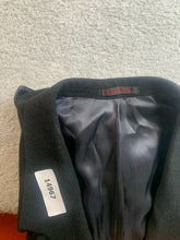 Load image into Gallery viewer, Andre Villard Sport Coat Mens 48L Black Alpaca Wool Blend Suit Blazer Paris
