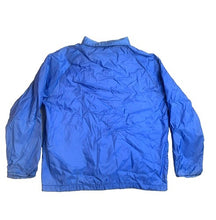 Load image into Gallery viewer, J Blair Jacket Adult Extra Large Blue Snaps Nylon Windbreaker Outerwear Mens
