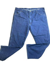 Load image into Gallery viewer, Wrangler Jeans Adult 44x30 Blue Denim Premium Comfort 85900DW Cowboy Cut Mens
