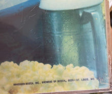 Load image into Gallery viewer, Vintage Anheuser-Busch Beer Advertising Sign 1979 Lighted Electric Not Tested
