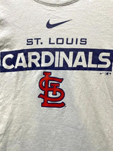 Load image into Gallery viewer, St Louis Cardinals Shirt Adult Large Gray Nike Sportswear MLB Baseball Mens
