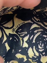 Load image into Gallery viewer, Brighton Crossbody Wallet Black Pebbled Leather Studded Convertible Adjustable
