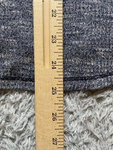 Load image into Gallery viewer, Jolt Shirt Womens Medium Navy Blue Ivory Crochet Lace Raglan Boho Blouse Ladies
