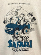 Load image into Gallery viewer, VTG Safari Sonseeker Shirt Womens Extra Large Single Stitch Chinese Baptist 90s
