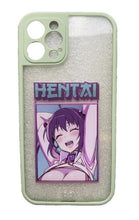 Load image into Gallery viewer, Compatible iPhone Phone Case Hentai Anime Mint Green NEW
