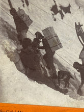 Load image into Gallery viewer, VTG Keystone Stereoview Photo Card 1898 Chilkoot Pass Alaska Klondike Gold Rush
