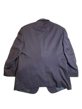 Load image into Gallery viewer, Evan Picone Suit Coat Mens 52Rx47W Navy 100% Wool Big &amp; Tall Sport Blazer
