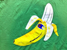 Load image into Gallery viewer, Champion Banana Shirt Adult Medium Kelly Green Chiquita Fruit Mens
