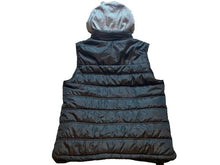 Load image into Gallery viewer, Ecko Unltd Puff Vest Adult Medium Black Zip Up Hooded Grunge Skater Y2K Mens
