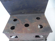 Load image into Gallery viewer, Antique Tin Litho Stove PAT. 1905 Salesmen Sample or Toy
