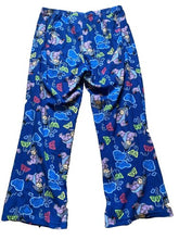 Load image into Gallery viewer, Lot of 2 Pajama Pants Womens Large Pink Blue Fleece Disney AOP Eeyore Candy Cane
